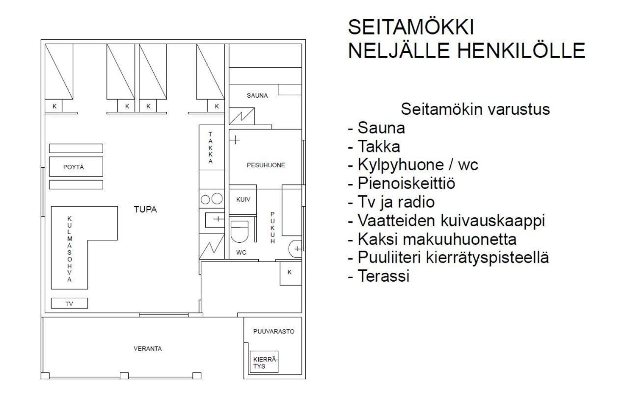 Seita Moekki, Aekaeslompolo Villa Kültér fotó